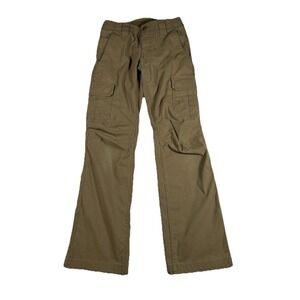 Under Armour Storm Pants Women's 4 Brown Ripstop Cargo Tactical Patrol Utility